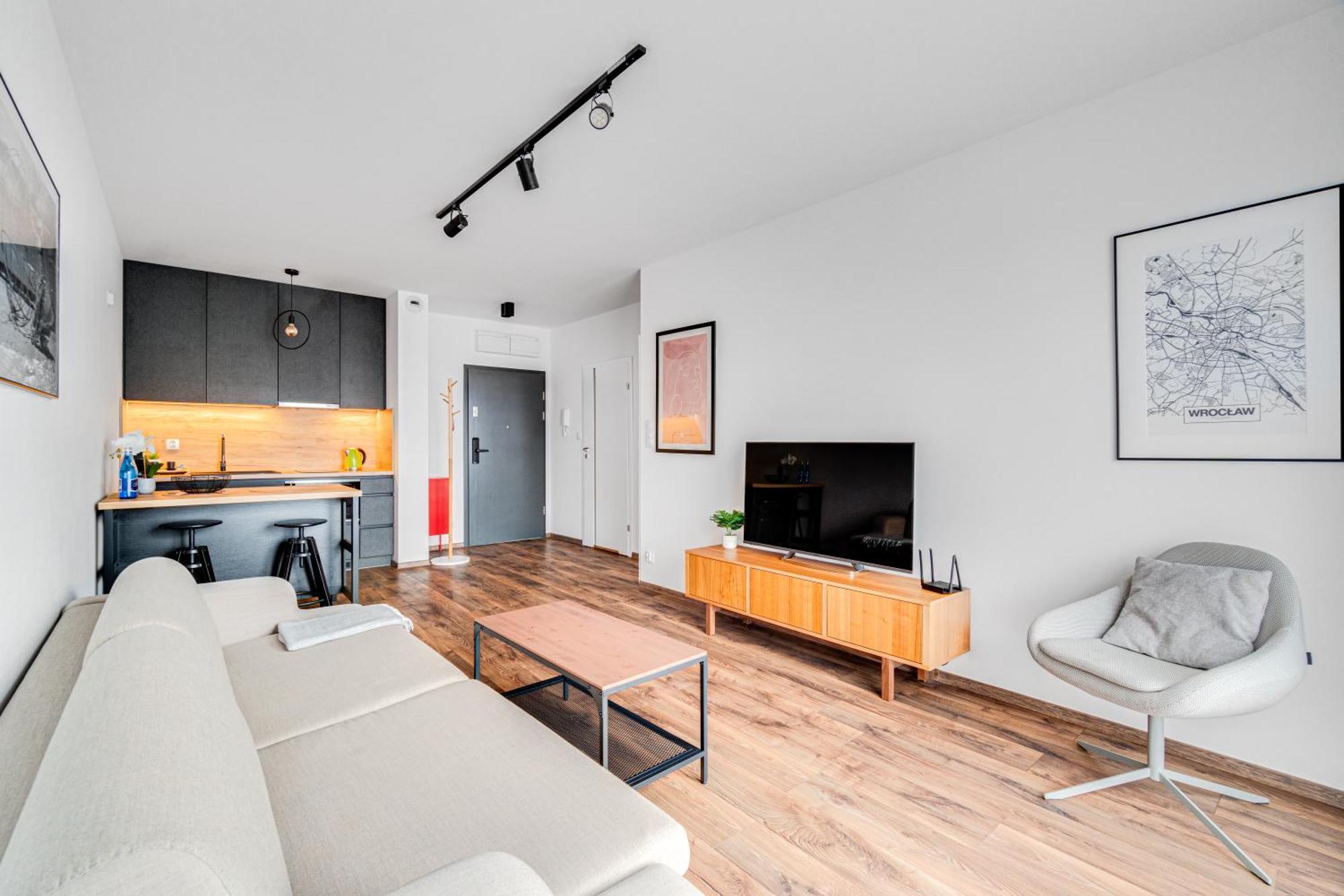 Prime Time Apartament - 24H Check -In - Parking W Cenie - Wroclaw — Photos 1